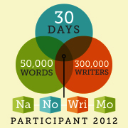 NaNoWriMo 2012 NaNoWriMo 2012