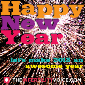 Happy New Year from The Infertility Voice