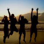 jumping-on-the-beach